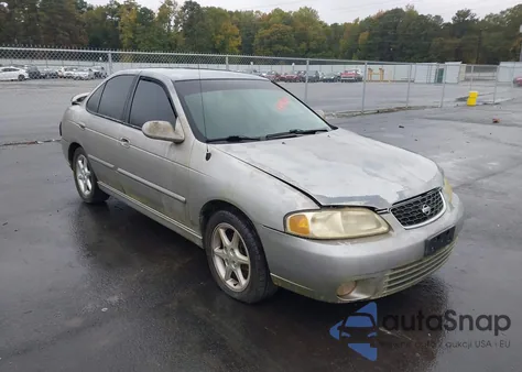 2001 Nissan Sentra Se z USA, uszkodzony, nr VIN 3N1BB51D51L112964